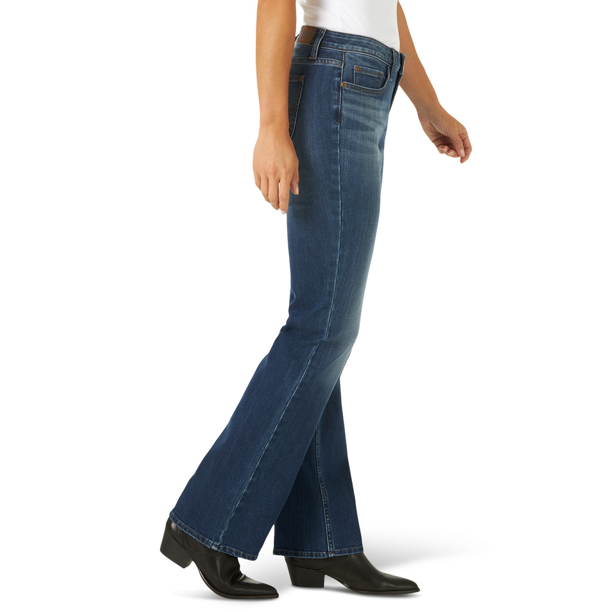 NEW WOMENS LEE RIDERS MIDRISE BOOTCUT 